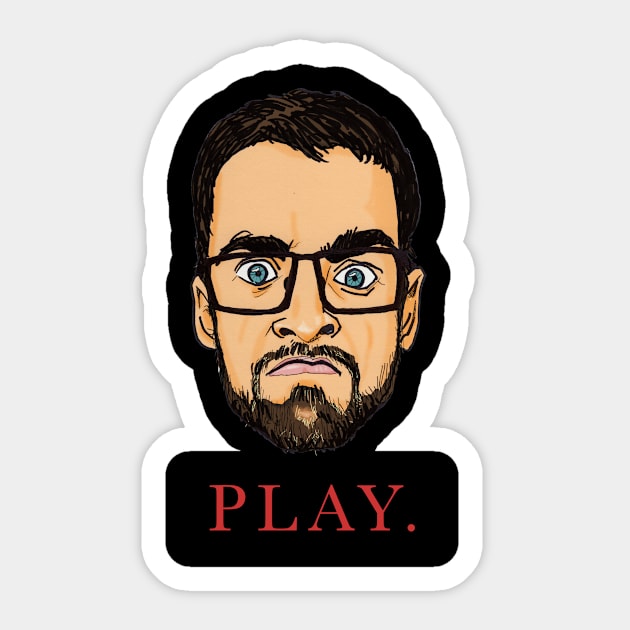 PLAY. Sticker by LOBROCOP